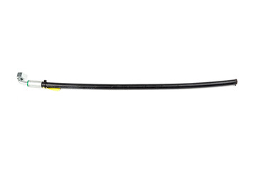 hydraulic hoses on white