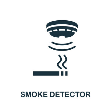 Smoke Detector icon. Simple element from sensors icons collection. Creative Smoke Detector icon ui, ux, apps, software and infographics