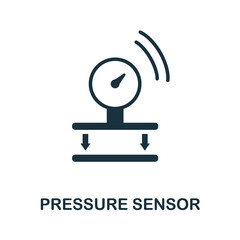 Pressure Sensor icon. Simple element from sensors icons collection. Creative Pressure Sensor icon ui, ux, apps, software and infographics