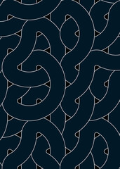 Colour Hexagon Tile Connection art background design illustration