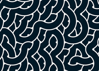 Colour Hexagon Tile Connection art background design illustration