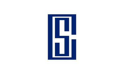 s, s logo, blue