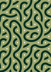 Colour Hexagon Tile Connection art background design illustration