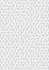 Colour Hexagon Tile Connection art background design illustration