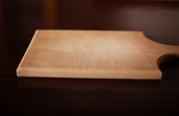 an old meat cutting board stock photo