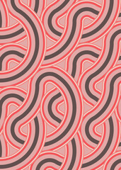 Colour Hexagon Tile Connection art background design illustration