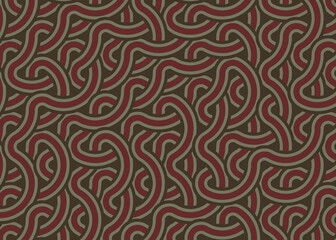 Colour Hexagon Tile Connection art background design illustration