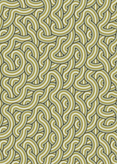 Colour Hexagon Tile Connection art background design illustration