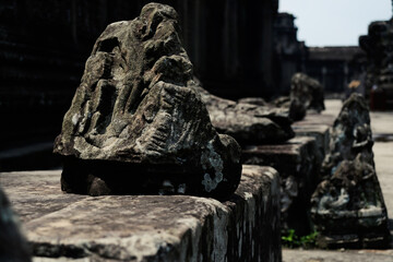 Fototapeta na wymiar Angkor Wat Courtyard