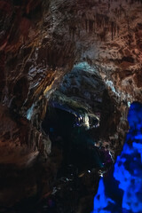 Prometheus Cave also Kumistavi Cave near Tskaltubo in the Imereti region, Georgia