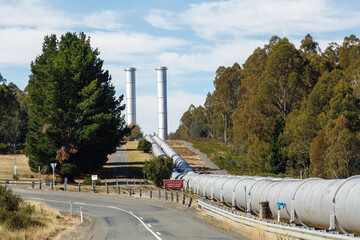 Tarraleah Power Station is a hydroelectric power station located in the Central Highlands region. The Upper Derwent hydro scheme is operated by Hydro Tasmania.