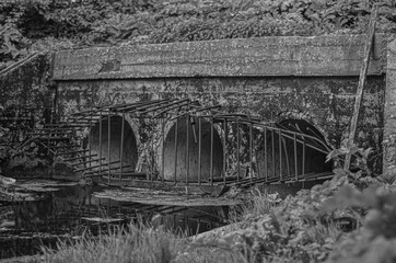 old wooden bridge