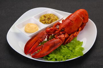 Luxury Lobster with sauce