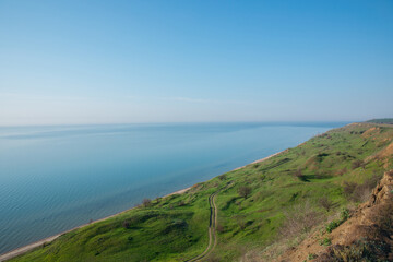 Fototapeta na wymiar panorama view sea and coastal