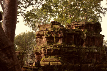 Fototapeta premium Angkor Wat Statue