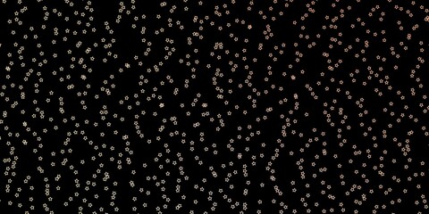 Dark Orange vector pattern with abstract stars. Modern geometric abstract illustration with stars. Best design for your ad, poster, banner.