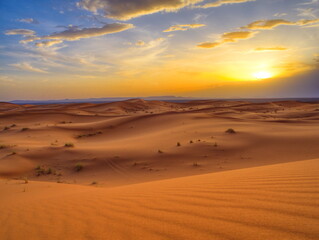 Plakat Sahara Desert, Morocco