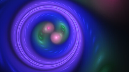 Abstract fantasy ornament pattern.