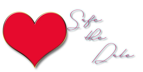 Termin, Merken, Herz, Hochzeit, Valentin