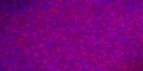 Light Purple, Pink vector layout with lines, triangles.