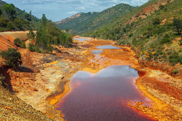 Tinto river, Huelva, Spain