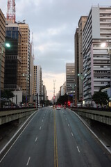 Sao Paulo/Brazil: streetview, Paulista avenue