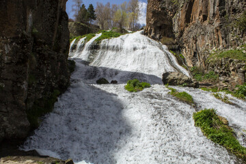 Jermuk Falls in Armenia