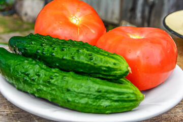 Food photo of tasty and healthy food