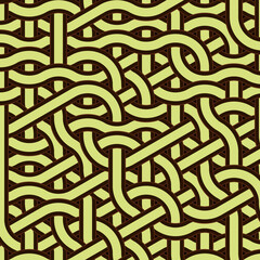 Colour Hexagon Tile Connection art background design illustration