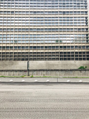 empty parking garage