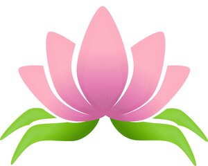 Colorful Lotus Icon