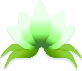 Colorful Lotus Icon