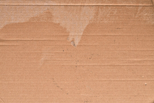 Cardboard paper texture, brown carton material surface