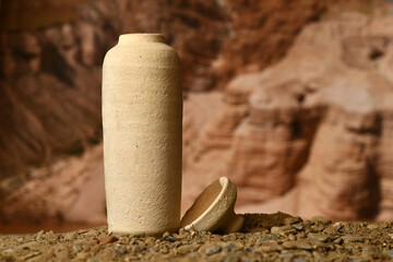 Jar for the Dead Sea scrolls - 354152613