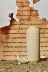 Jar for the Dead Sea scrolls - 354152616