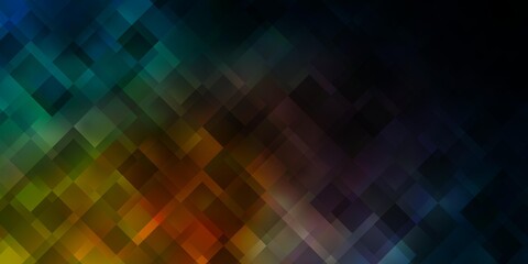 Light Blue, Red vector template with rectangles.