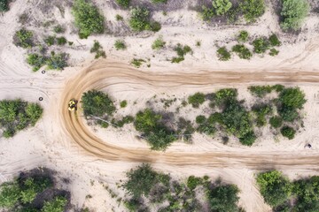 Offroad 4x4 sand rally in Bukowno Poland
