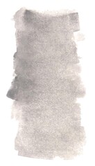 Vector watercolor background gray color smear, stock illustration for design and decoration, white background, banner, template, poster, card