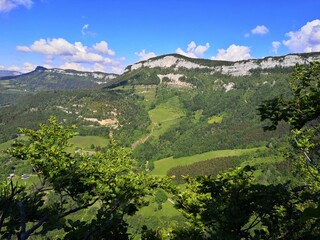 Vue de randonnée 