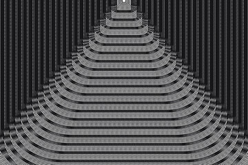 
Abstract monochrome background with thin lines. Futuristic panel. Design element for web banners, posters, cards, wallpapers, sites. Vector illustration