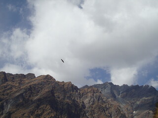 Fototapeta premium clouds in the mountains