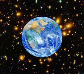 Dramatic view, earth. The elements of this image furnished by NASA.