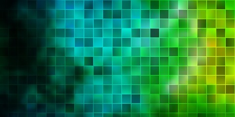 Light Blue, Green vector template with rectangles.