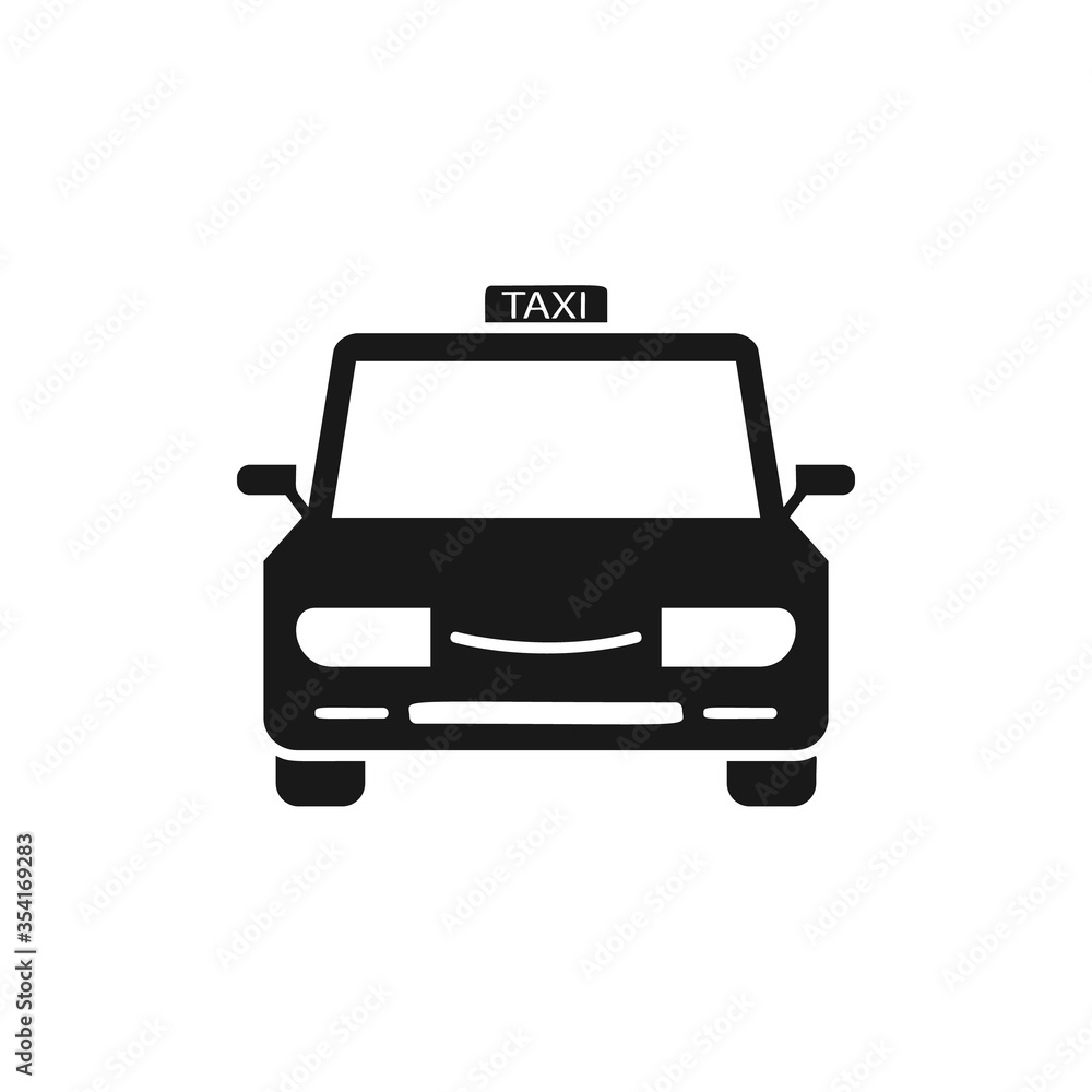 Poster car icon. simple vector transport icons for ui and ux, website or mobile application