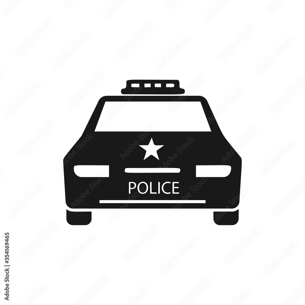 Poster car icon. simple vector transport icons for ui and ux, website or mobile application