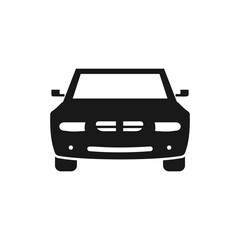 Obraz na płótnie Canvas Car icon. Simple vector transport icons for ui and ux, website or mobile application