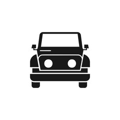 Car icon. Simple vector transport icons for ui and ux, website or mobile application