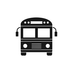 Bus icon. Simple vector transport icons for ui and ux, website or mobile application