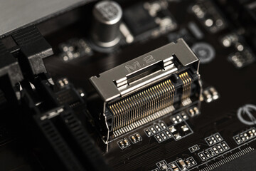 m2 ssd socket on a modern mainboard