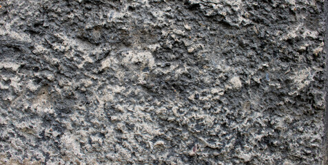 Wall plaster.Natural texture. Rough grey rough rustic textured background. Concrete plaster